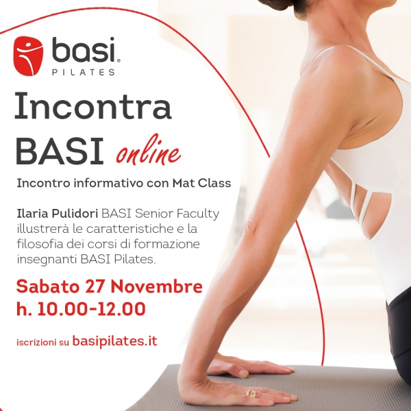 Scorpi la formazione insegnanti BASI Pilates