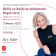 GET CONNECTED 2022 - Ilaria Pulidori workshop repertorio avanzato Pilates